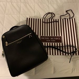 Henri Bendel Small Leather Backpack